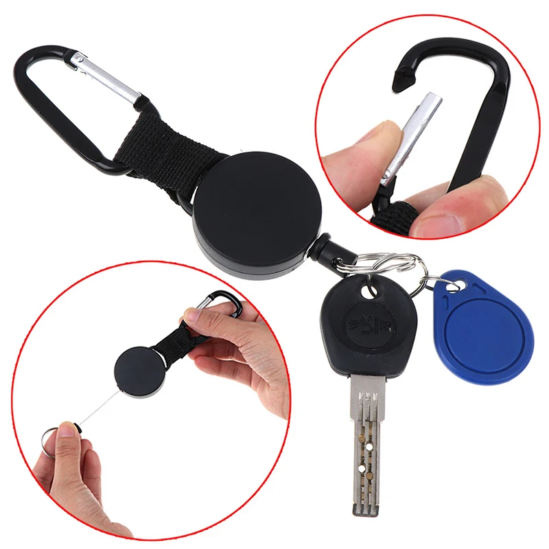 Telescopic Keychain Creative Key Ring Holder Carabiner Outdoor Sports Camping Hiking Retractable Chain Travel Kits
Telescopic Keychain Creative Key Ring Holder Carabiner Outdoor Sports Camping Hiking Retractable Chain Travel Kits