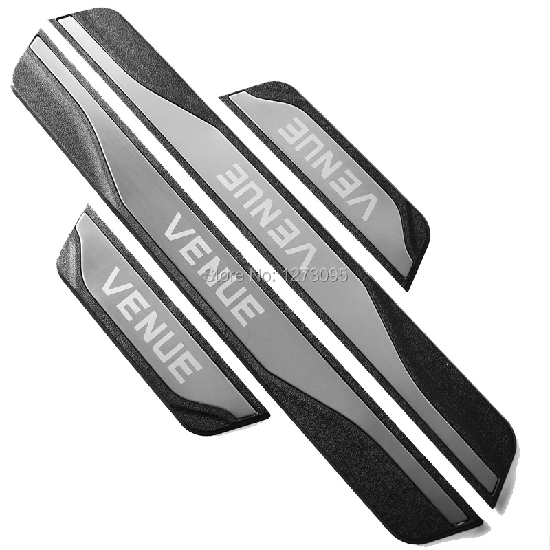 For Hyundai Venue 2019 2020 Accessory Stainless Door Sill Kick Scuff Plate Protector Trim Guard Cover Pedal Sticker Car Styling
For Hyundai Venue 2019 2020 Accessory Stainless Door Sill Kick Scuff Plate Protector Trim Guard Cover Pedal Sticker Car Styling