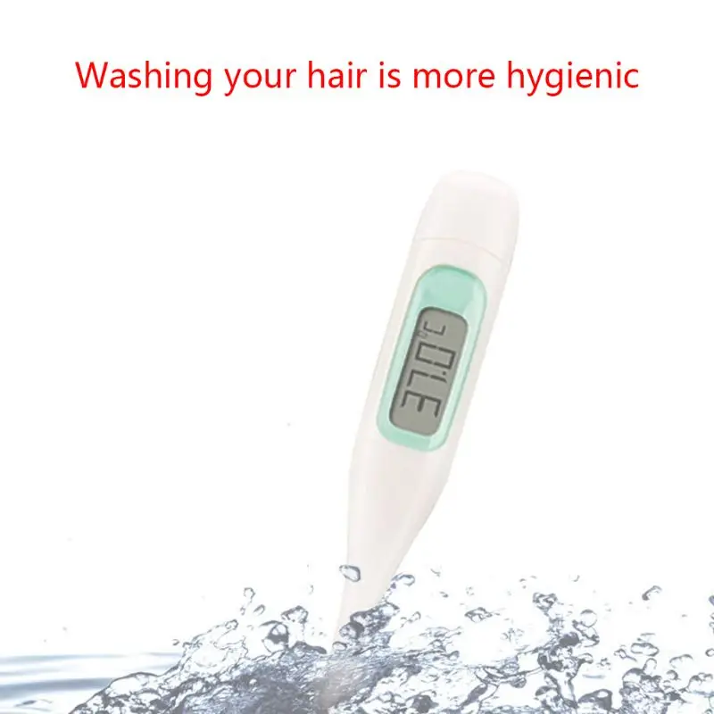 Digital Display Thermometer Fahrenheit Celsius Soft Probe Head Baby Adult Electronic LCD Body Temperature Measuring 19QE
Digital Display Thermometer Fahrenheit Celsius Soft Probe Head Baby Adult Electronic LCD Body Temperature Measuring 19QE