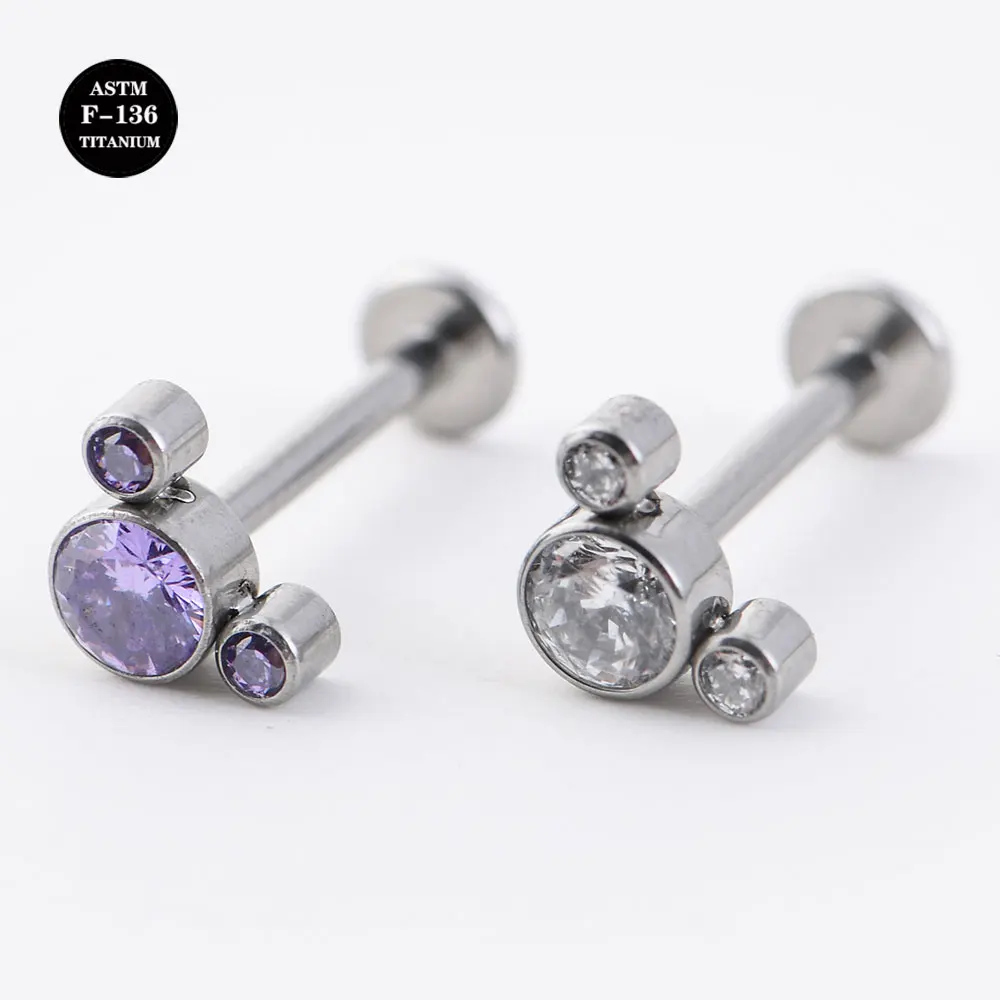 16G ASTM F136 Titanium Internal Thread Labret Stud Mouse Opal for Nose Lip Tongue Helix Cartilage Conch Piercing Body Jewelry
16G ASTM F136 Titanium Internal Thread Labret Stud Mouse Opal for Nose Lip Tongue Helix Cartilage Conch Piercing Body Jewelry