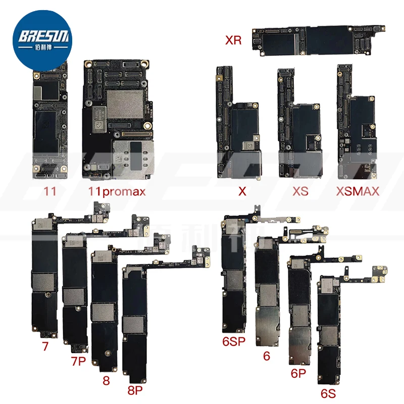 

Complete Logic PCB Board With Nand Power Off Damage Bad Motherboard For iPhone 11Promax 11Pro Xsmax XS XR X 8P 8G 7P 6SP 6P 6G