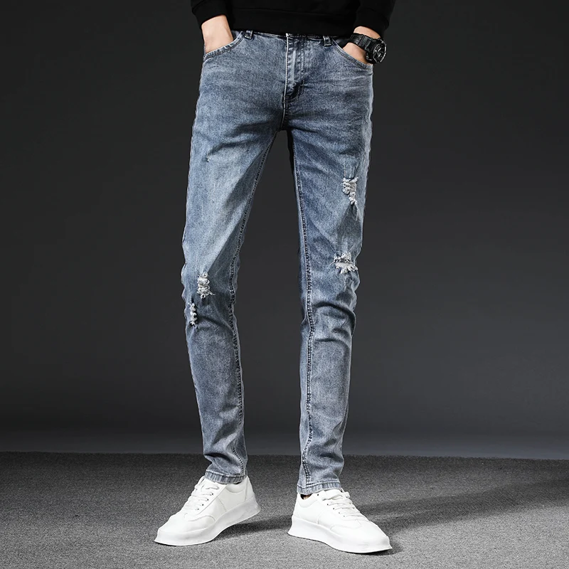 Man Jeans Men's Jeans Mens Pants Korean Jeans Pantalon Jeans Homme Denim Pants Denim Jeans Trousers Men Ripped Fashion Casual
Man Jeans Men's Jeans Mens Pants Korean Jeans Pantalon Jeans Homme Denim Pants Denim Jeans Trousers Men Ripped Fashion Casual