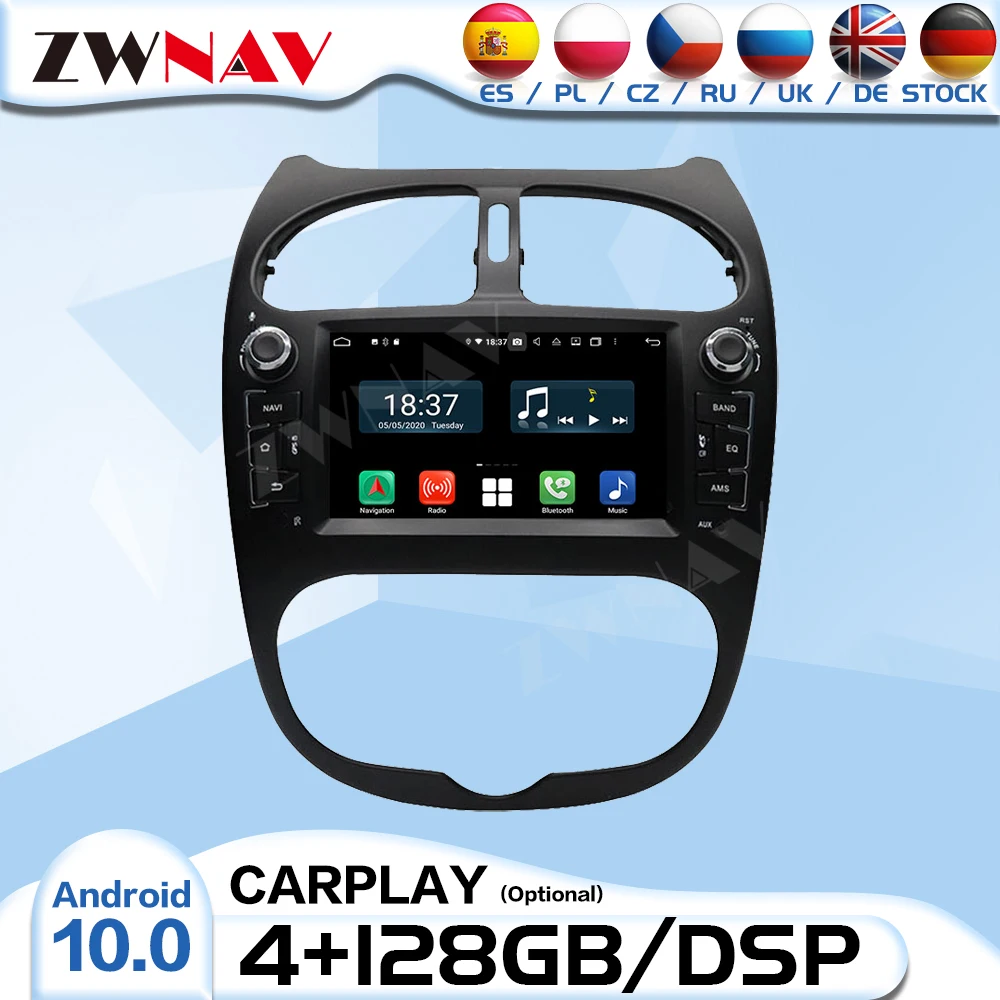 2 Din Android IPS Screen Radio Receiver For Peugeot 206 2000 - 2014 2015 2016 Audio Stereo Video Player GPS Navigation Head Unit
2 Din Android IPS Screen Radio Receiver For Peugeot 206 2000 - 2014 2015 2016 Audio Stereo Video Player GPS Navigation Head Unit