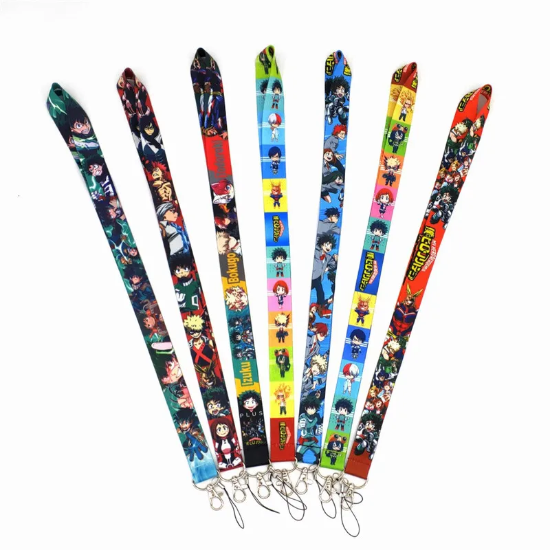 Anime My Hero Academia Cartoons Neck Strap Lanyards for Keys Mobile Phone Strap Badge Holder Rope KeyChains Cosplay Gift New
Anime My Hero Academia Cartoons Neck Strap Lanyards for Keys Mobile Phone Strap Badge Holder Rope KeyChains Cosplay Gift New