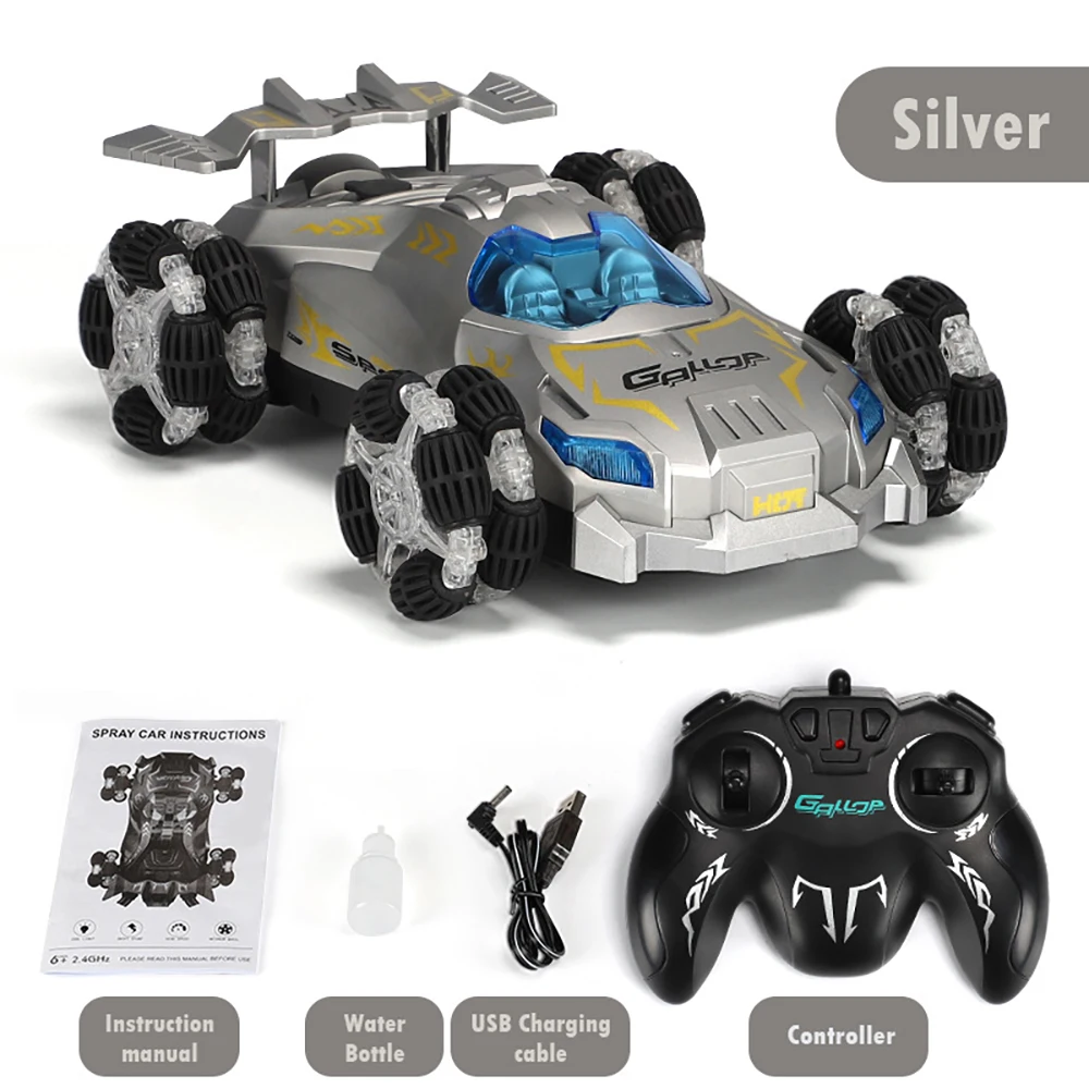 1:12 RC Car Spray Stunt Racing Drift Racing Car Remote Control Machine Electric Vehicle Toys With Led Light For Boys Children
1:12 RC Car Spray Stunt Racing Drift Racing Car Remote Control Machine Electric Vehicle Toys With Led Light For Boys Children