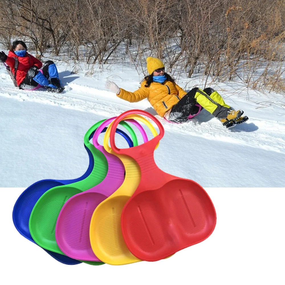 Outdoor Snowboard Thicken Ski Board Safe Wear-resistant Kids Adult Snow Sledge Sleigh Grass Plastic Boards Sand Slider Snow Luge
Outdoor Snowboard Thicken Ski Board Safe Wear-resistant Kids Adult Snow Sledge Sleigh Grass Plastic Boards Sand Slider Snow Luge