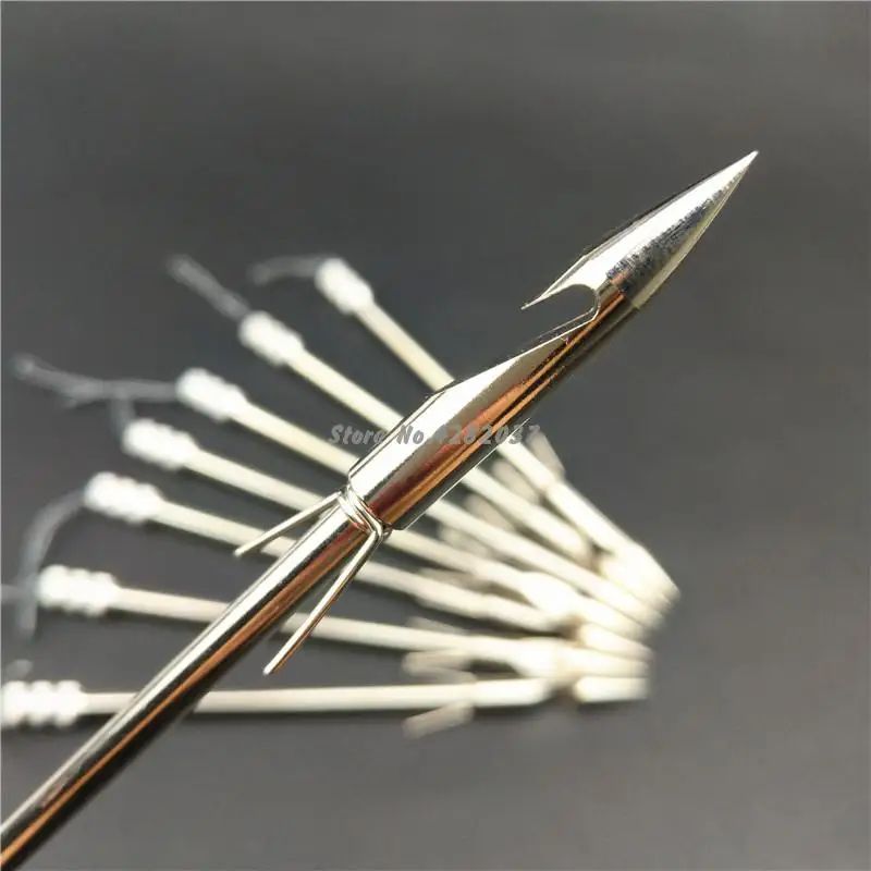10/20pcs Triangular Stainless Steel Broadheads Arrowhead Bow Fishing Slingshot Arrow Hunting Shooting Catapult Dart For Shooting
10/20pcs Triangular Stainless Steel Broadheads Arrowhead Bow Fishing Slingshot Arrow Hunting Shooting Catapult Dart For Shooting