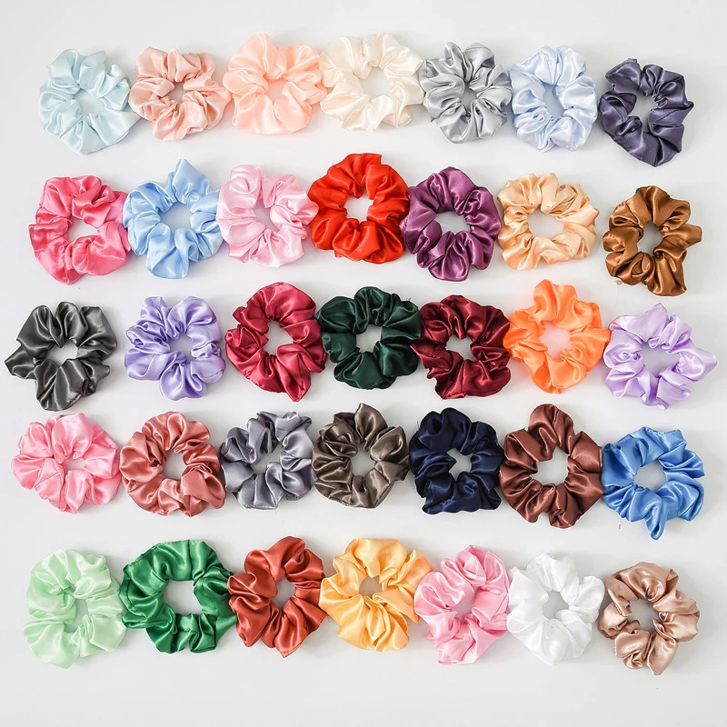 35PCS Colorful Satin Silk Scrunchies Elastic Hair Rubber Bands Women Girls Ponytail Holder Hair Rope Hair Accessories Set
35PCS Colorful Satin Silk Scrunchies Elastic Hair Rubber Bands Women Girls Ponytail Holder Hair Rope Hair Accessories Set