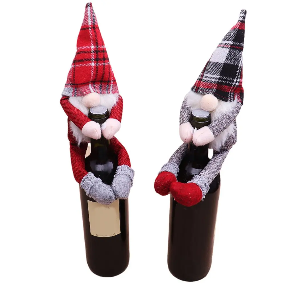 Doll Portable Santa Claus Wine Hold Wine Sleeve Multifunctional Christmas Home Decorations Wine Bottle Hold
Doll Portable Santa Claus Wine Hold Wine Sleeve Multifunctional Christmas Home Decorations Wine Bottle Hold
