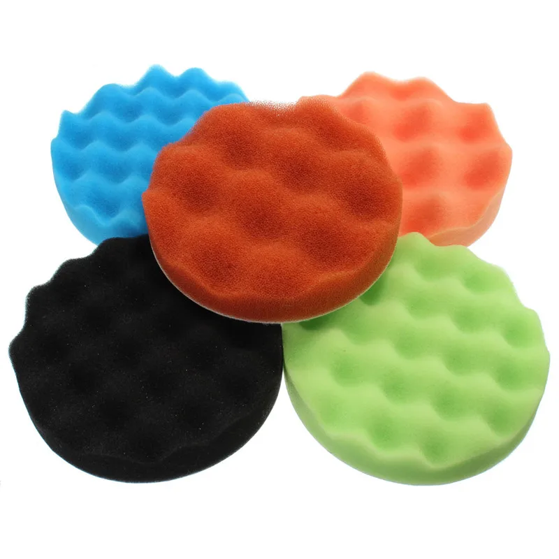 3/5/6/7 inch Car Polishing Disc 7Pcs/Set Self-Adhesive Buffing Waxing Sponge Wool Wheel Polishing Pad Polisher Drill Adapter 
3/5/6/7 inch Car Polishing Disc 7Pcs/Set Self-Adhesive Buffing Waxing Sponge Wool Wheel Polishing Pad Polisher Drill Adapter