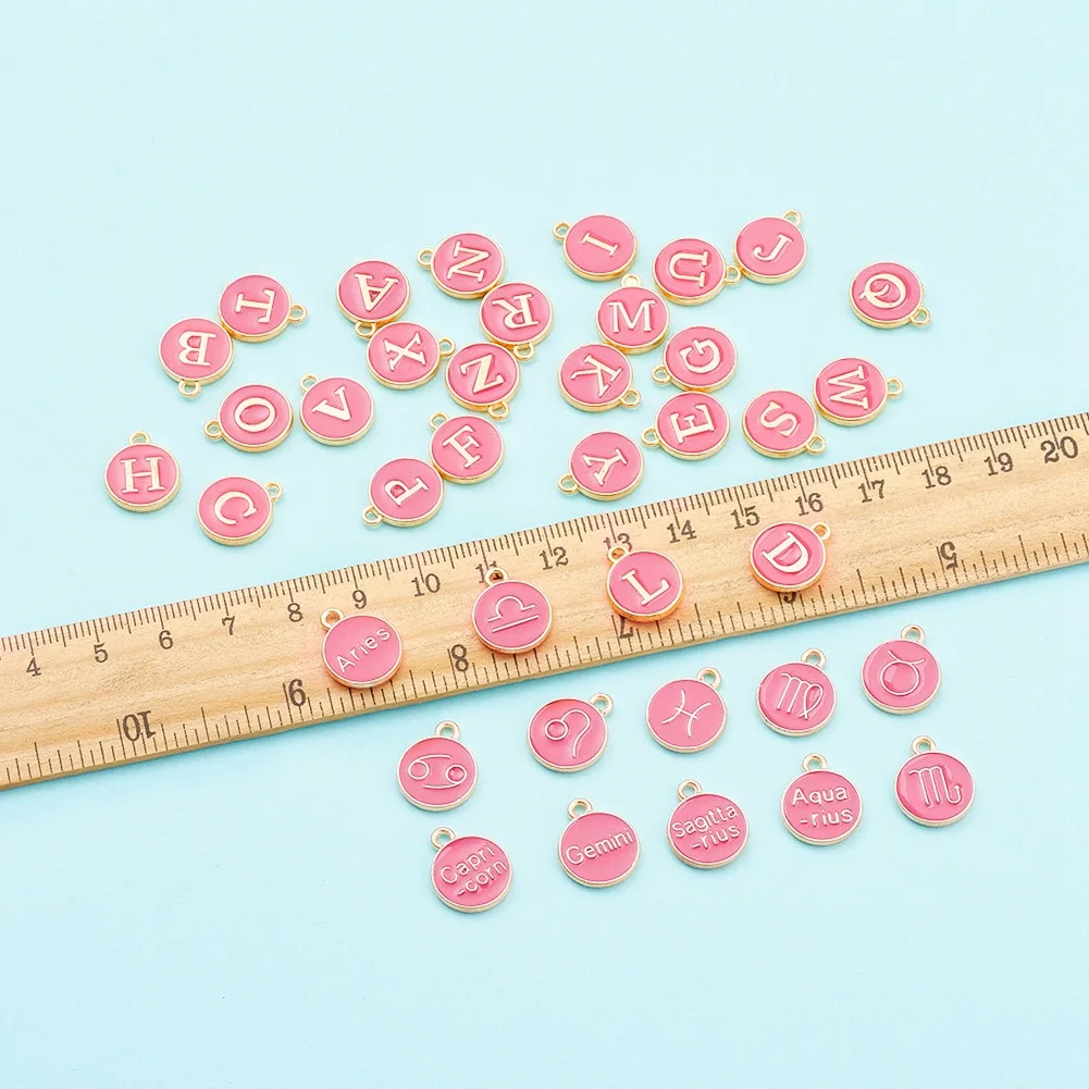 New 12*14mm A-Z Letter Constellation Enamel Charms Alphabet Initial Handmade Pendant For Diy Bracelet Jewelry Making Wholesale
New 12*14mm A-Z Letter Constellation Enamel Charms Alphabet Initial Handmade Pendant For Diy Bracelet Jewelry Making Wholesale