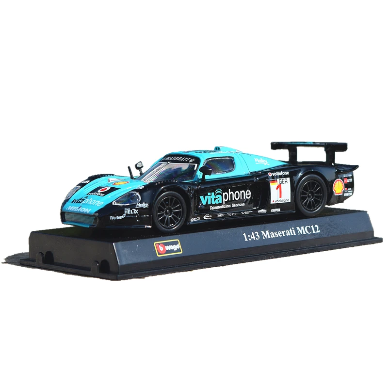 Bburago 1:43 Maserati MC12 Simulation alloy super toy car model For with Steering wheel control front wheel
Bburago 1:43 Maserati MC12 Simulation alloy super toy car model For with Steering wheel control front wheel
