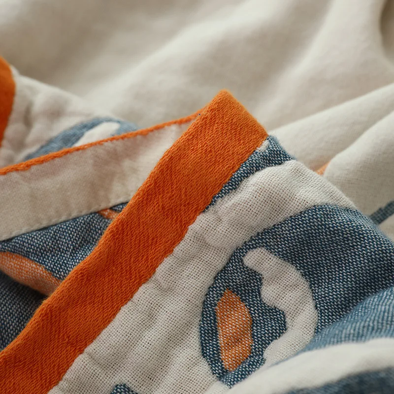 Летняя хлопковая футболка в японском стиле печатная плата 6 слоев полотенце