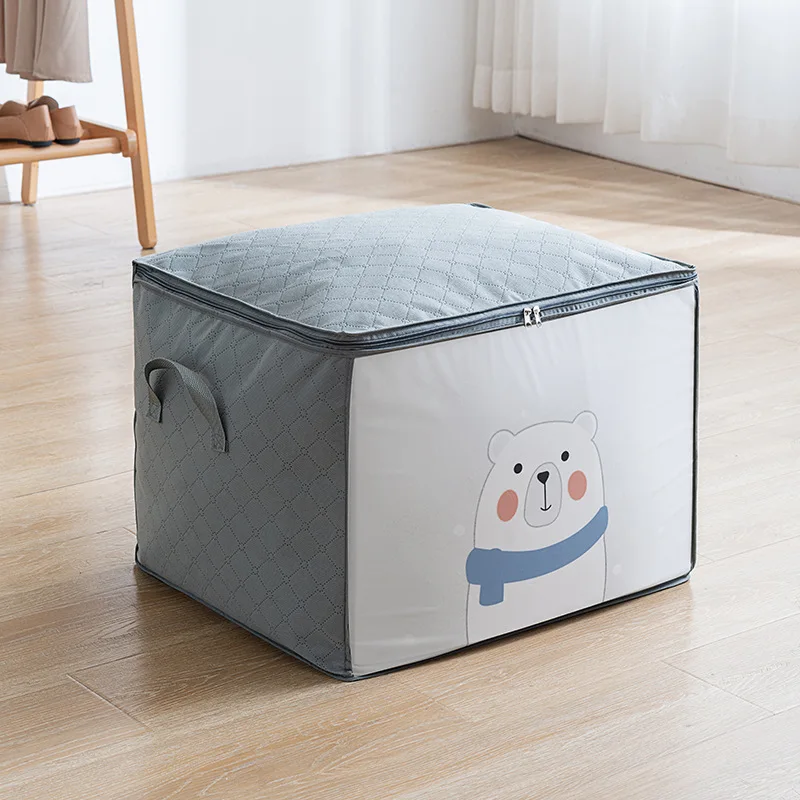 creative Clothing Storage Box Bedding Item Packing Bag Clothes Organizer Durable Quilt Box Zipper Dirty Clothes Collecting Case
creative Clothing Storage Box Bedding Item Packing Bag Clothes Organizer Durable Quilt Box Zipper Dirty Clothes Collecting Case