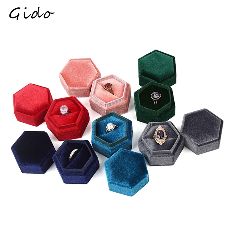 Corduroy Hexagon Creative Jewelry Ring Box Necklace Box Proposal Jewelry Packaging Gift Box
Corduroy Hexagon Creative Jewelry Ring Box Necklace Box Proposal Jewelry Packaging Gift Box