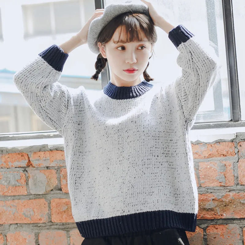 2019 New Spring autumn Sweater Women Knitted Loose Pullovers Casual Solid color O-neck sweet Sweaters Tops Plus Size cc1735
2019 New Spring autumn Sweater Women Knitted Loose Pullovers Casual Solid color O-neck sweet Sweaters Tops Plus Size cc1735