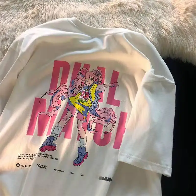 High-quality luxury new social celebrities casual fashion trend street social summer men and women the same couple T-shirt
High-quality luxury new social celebrities casual fashion trend street social summer men and women the same couple T-shirt