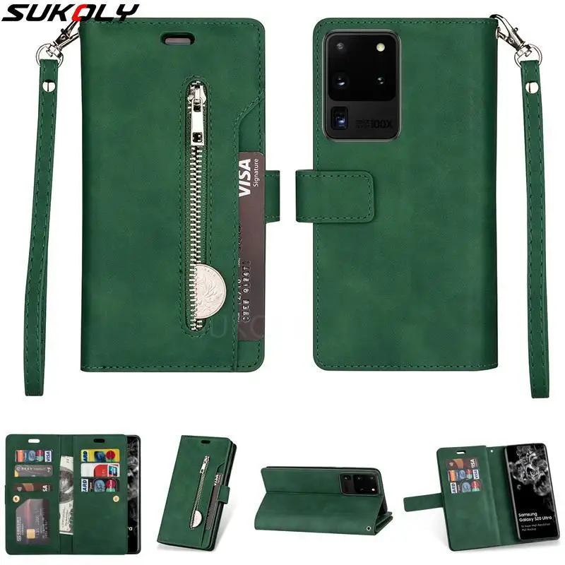 For Samsung Galaxy S20FE Note 20 Ultra Leather Wallet Zipper Pocket Stand Flip Case For Samsung A52 A72 A32 5G A50 A71 A51 A21S
For Samsung Galaxy S20FE Note 20 Ultra Leather Wallet Zipper Pocket Stand Flip Case For Samsung A52 A72 A32 5G A50 A71 A51 A21S