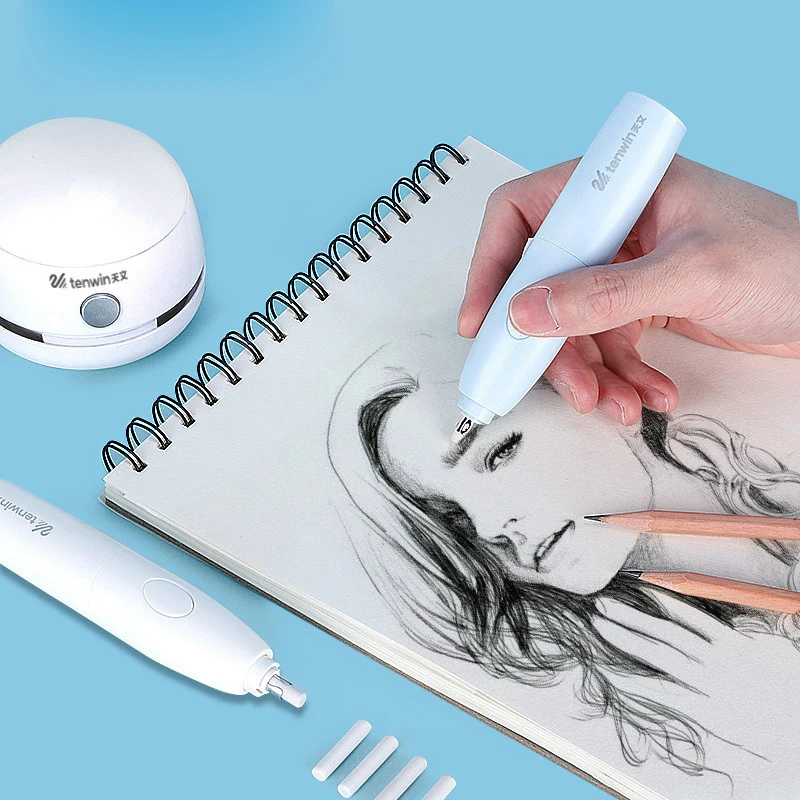 Pencil Drawing Mechanical Electric Eraser Cute Kneaded Erasers for Kids School Office Supplies Rubber Pencil Eraser Refill Gift
Pencil Drawing Mechanical Electric Eraser Cute Kneaded Erasers for Kids School Office Supplies Rubber Pencil Eraser Refill Gift