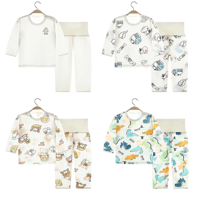 Детская домашняя одежда, хлопковый топ с длинным рукавом и мультяшным рисунком для мальчиков и девочек + брюки, комплект из двух предметов д...
Детская домашняя одежда, хлопковый топ с длинным рукавом и мультяшным рисунком для мальчиков и девочек + брюки, комплект из двух предметов д...