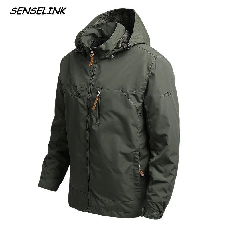 Men's Waterproof Military Jacket 2021 New Spring Autumn Outdoor Windbreaker Jacket coats Brand Breathable Hooded Jacket Men
Men's Waterproof Military Jacket 2021 New Spring Autumn Outdoor Windbreaker Jacket coats Brand Breathable Hooded Jacket Men