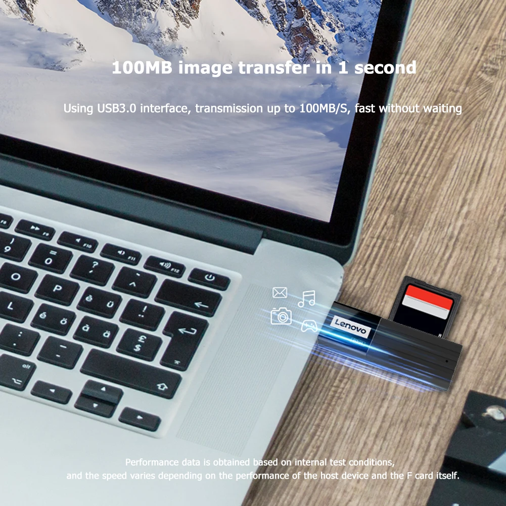 Lenovo d231 USB3.0 high speed two in one multifunction card reader supports TF/SD memory card reading Transmission speed 5Gbps
Lenovo d231 USB3.0 high speed two in one multifunction card reader supports TF/SD memory card reading Transmission speed 5Gbps