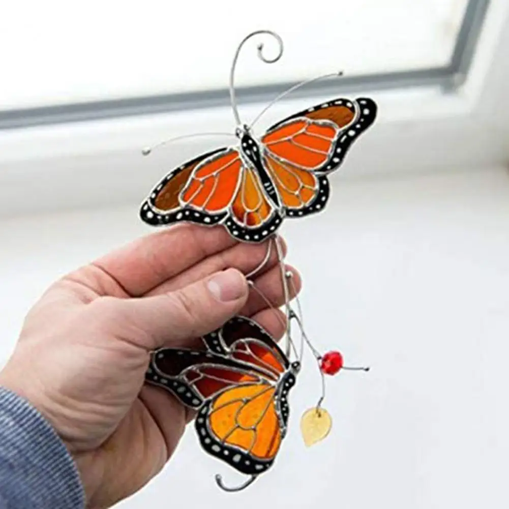 HOT SALES !!! Butterfly Window Ornament Hook Design Vivid Monarch Butterfly Butterfly Window Decoration for Christmas 
HOT SALES !!! Butterfly Window Ornament Hook Design Vivid Monarch Butterfly Butterfly Window Decoration for Christmas
