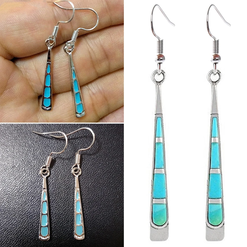 New Earrings for Women Elegant Lake Blue Long Earrings Quality Fashion Ear Jewelry Charm Temperament Earring Dangle
New Earrings for Women Elegant Lake Blue Long Earrings Quality Fashion Ear Jewelry Charm Temperament Earring Dangle