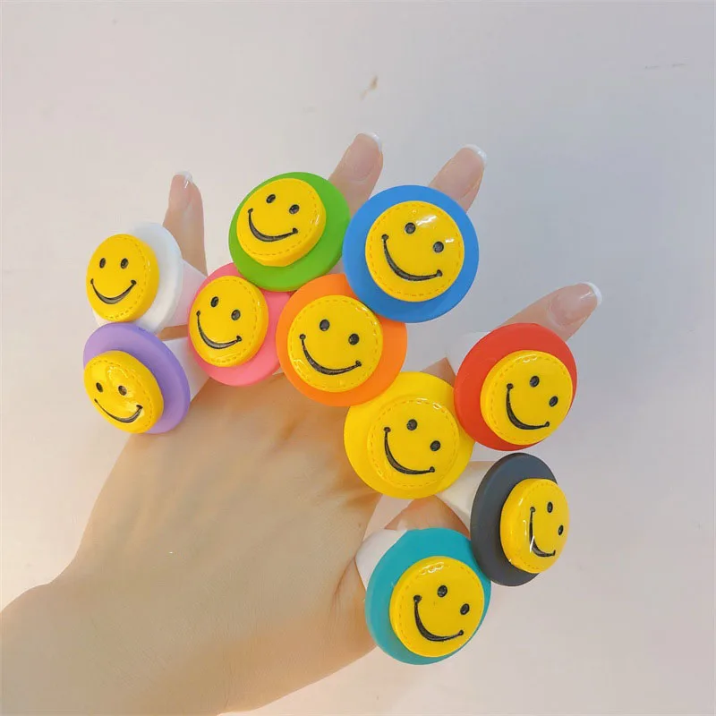 Korean Charm Candy Color Smiley Rings For Women Cute Cartoon Transparent Acrylic Resin Geometric Square Finger Rings Jewelry
Korean Charm Candy Color Smiley Rings For Women Cute Cartoon Transparent Acrylic Resin Geometric Square Finger Rings Jewelry