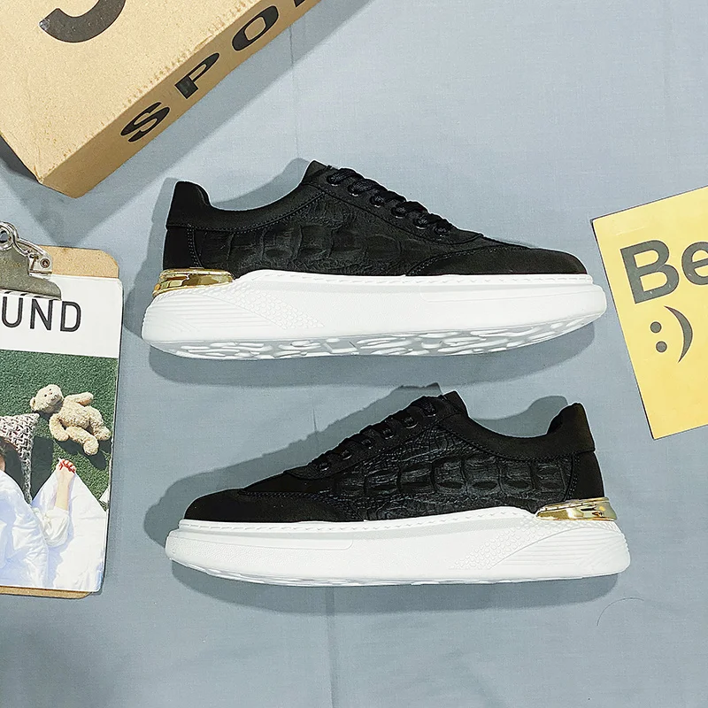 2021 Summer New Men Fashion Sneakers Fashion Breathable Skateboard High Quality Trainers Shoes Casual Genuine Leather Shoes
2021 Summer New Men Fashion Sneakers Fashion Breathable Skateboard High Quality Trainers Shoes Casual Genuine Leather Shoes