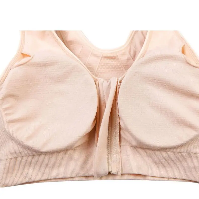 2020 Front Zipper Closure Push Up Bras For Women Shockproof Fitness Vest Tops Removable Padded Wireless Tops Ladies
2020 Front Zipper Closure Push Up Bras For Women Shockproof Fitness Vest Tops Removable Padded Wireless Tops Ladies