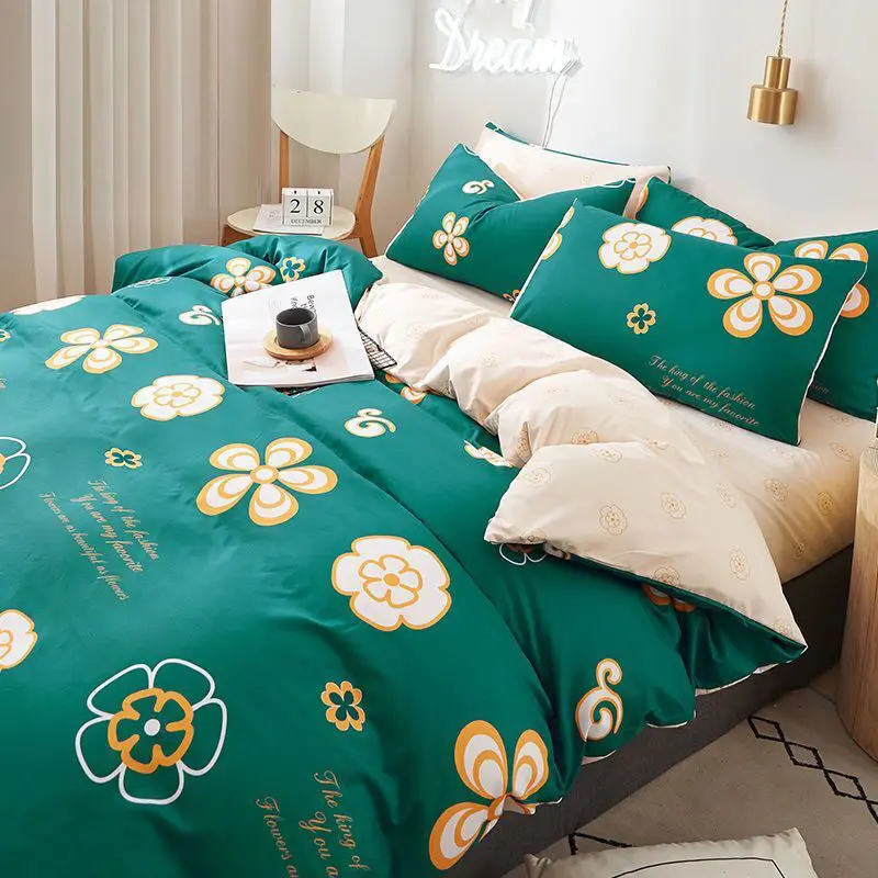 Thin Comfortable Duvet Cover Polyester Bedding Textile Thin Quilt Cover Home Double Bed Supplies 2 Pillowcases ( Without Quilt )
Thin Comfortable Duvet Cover Polyester Bedding Textile Thin Quilt Cover Home Double Bed Supplies 2 Pillowcases ( Without Quilt )