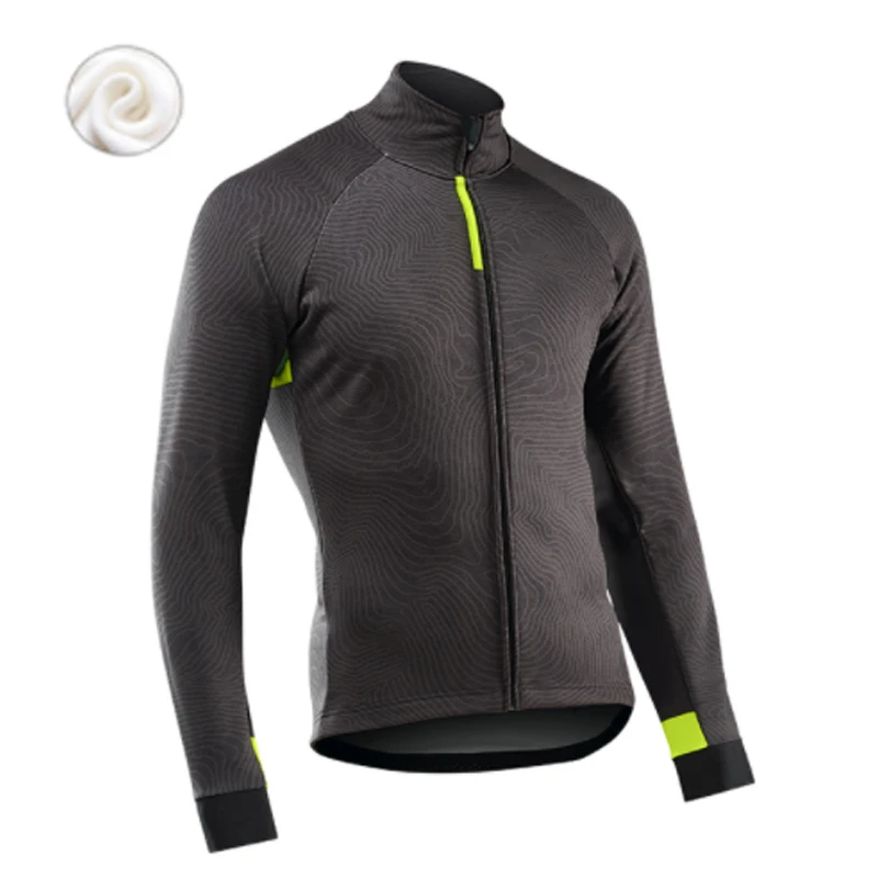 Winter Outdoor Road Riding Long Sleeve Keep Warm Cycling Clothing Top MTB Bicycle Cycling Thermal Fleece BIKE Sportswear 
Winter Outdoor Road Riding Long Sleeve Keep Warm Cycling Clothing Top MTB Bicycle Cycling Thermal Fleece BIKE Sportswear