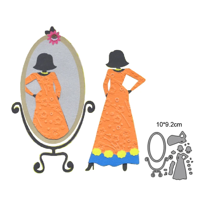 Cutting dies Woman Makeup Mirror metal cutting dies cut die mold Scrapbook paper craft knife mould blade punch stencils dies
Cutting dies Woman Makeup Mirror metal cutting dies cut die mold Scrapbook paper craft knife mould blade punch stencils dies