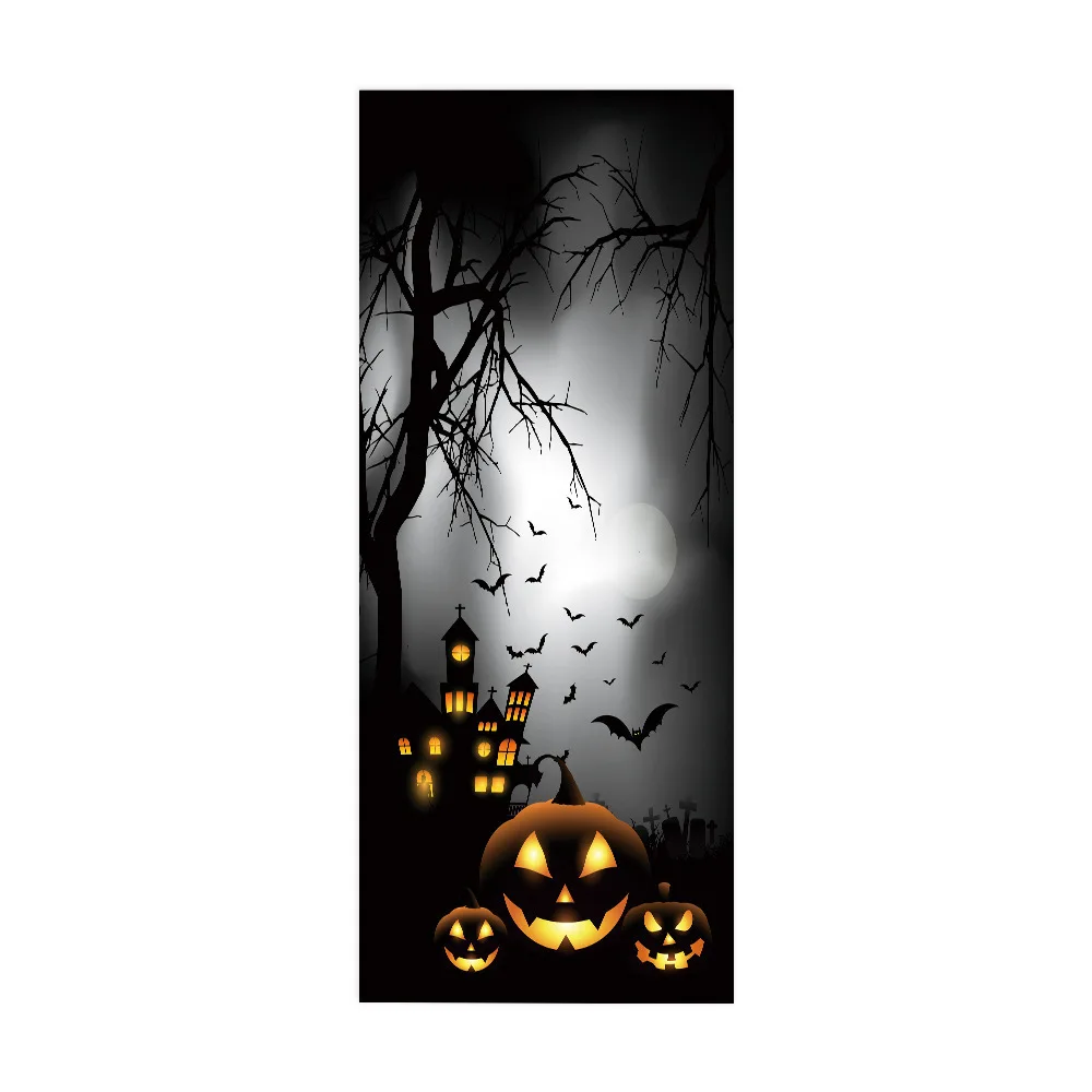Wall Stickers Room Decor European and American Halloween Self Adhesive Mural Monster Door Sticker Pumpkin Head Decoration Door
Wall Stickers Room Decor European and American Halloween Self Adhesive Mural Monster Door Sticker Pumpkin Head Decoration Door