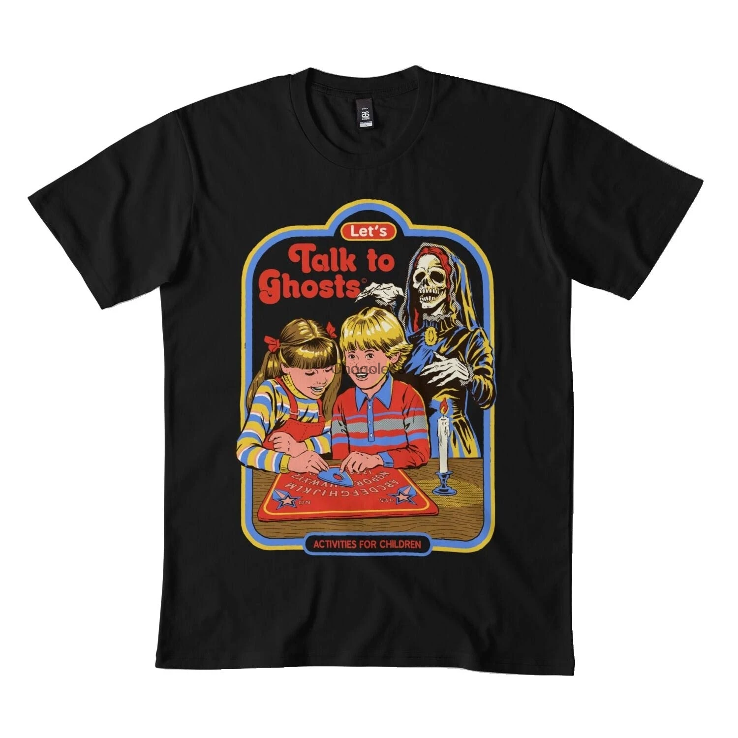 Let s Talk to Ghosts DMN t-Shirt bl Black
Let s Talk to Ghosts DMN t-Shirt bl Black