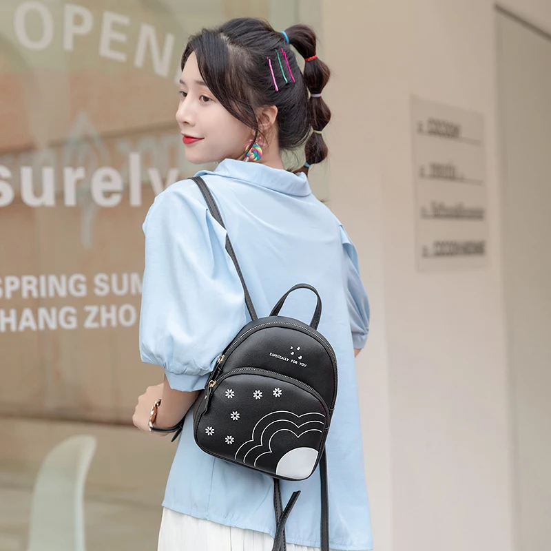 Women Backpack, Multipurpose Print Multi-pocket All-match Female Handbag for Vacation Traveling Shopping Party Holiday
Women Backpack, Multipurpose Print Multi-pocket All-match Female Handbag for Vacation Traveling Shopping Party Holiday