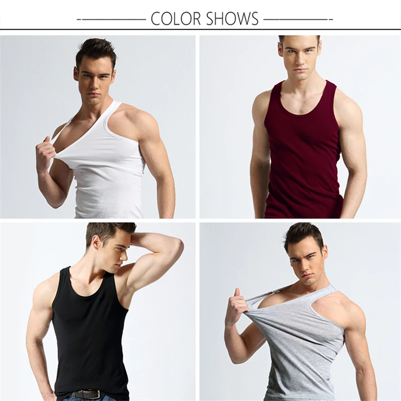 Men's Underwear Cotton Tank Top Men High Quality Bodybuilding Singlet Sleeveless Slim Fit Vest Men Tank Tops
Men's Underwear Cotton Tank Top Men High Quality Bodybuilding Singlet Sleeveless Slim Fit Vest Men Tank Tops
