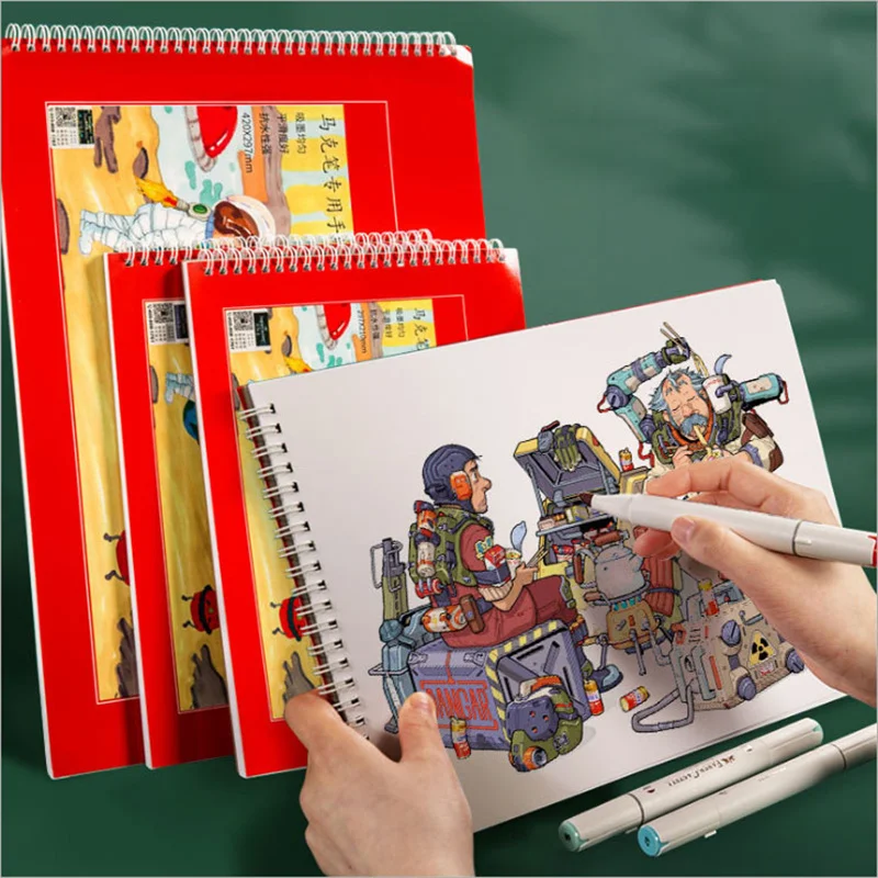 A4/A3 Professional Marker paper Sketch Painting Marker Paper For Student Beginner Drawing Marker Pen Book Artist Supplies
A4/A3 Professional Marker paper Sketch Painting Marker Paper For Student Beginner Drawing Marker Pen Book Artist Supplies