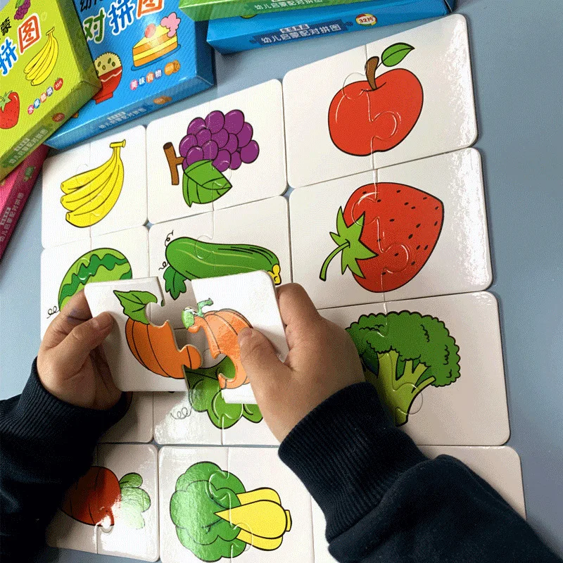 Children's Educational Puzzle Matching Jigsaw Puzzle Baby Early Childhood Education Toys Boys and Girls 0-3
Children's Educational Puzzle Matching Jigsaw Puzzle Baby Early Childhood Education Toys Boys and Girls 0-3