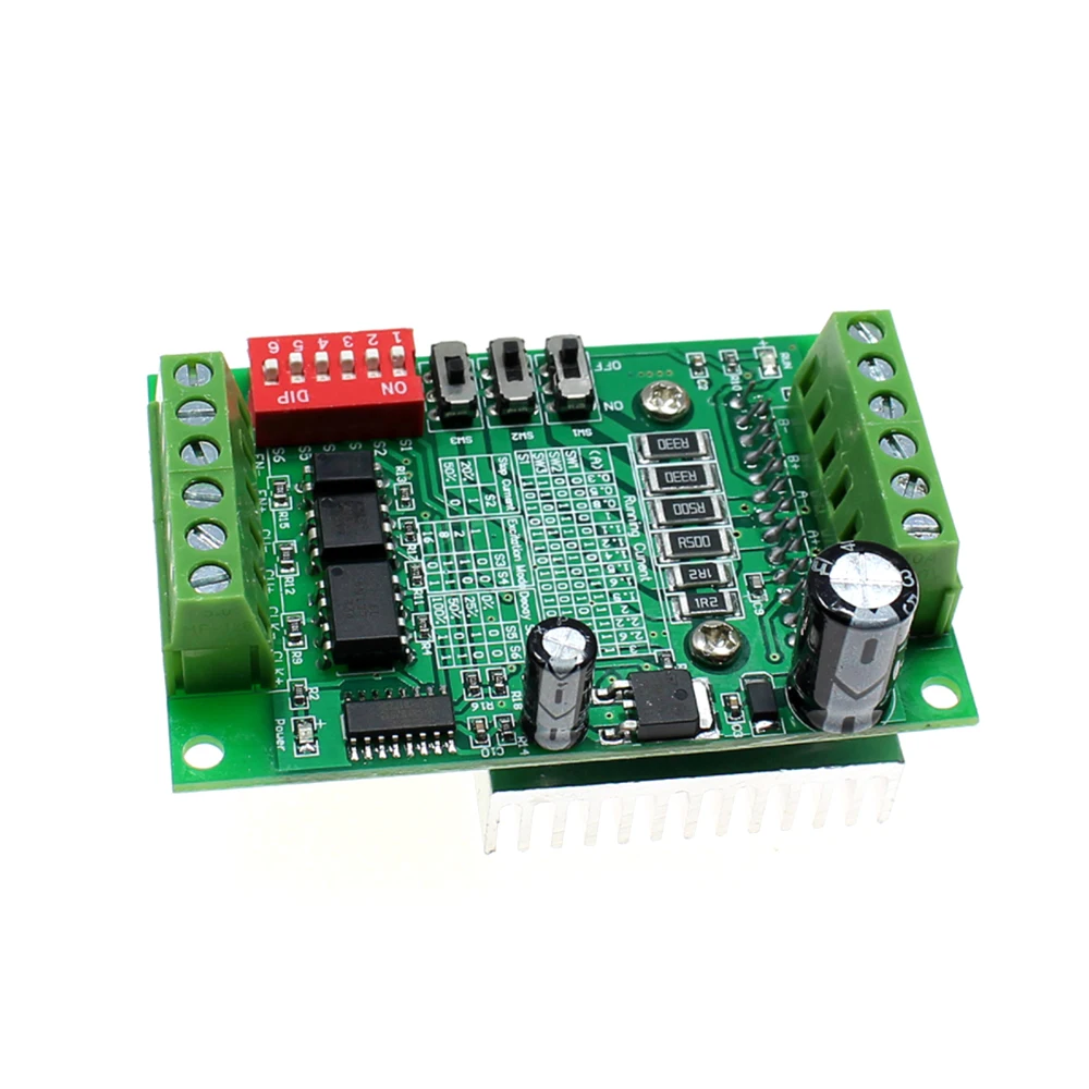 TB6560 3A 10V-35V Stepper Motor Driver Controller Board CNC Rounter Control Low Voltage Over Heat Current Protection
TB6560 3A 10V-35V Stepper Motor Driver Controller Board CNC Rounter Control Low Voltage Over Heat Current Protection