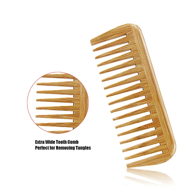 28TA 3Pcs Bamboo Hair Brush Combs Set for Women Men Kids Wet Dry Long Short Hairs
28TA 3Pcs Bamboo Hair Brush Combs Set for Women Men Kids Wet Dry Long Short Hairs