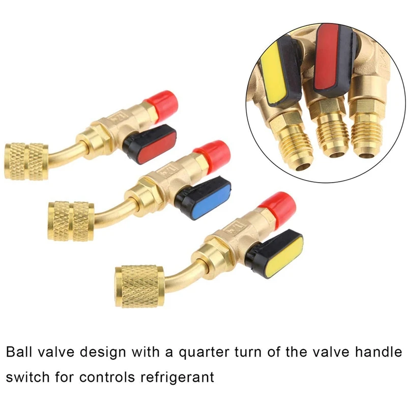 R410A Adapter for Mini Split System, Charging Vacuum Port Adapter, 5/16 Female 1/4 Male Flare, R134A Hose Gaskets
R410A Adapter for Mini Split System, Charging Vacuum Port Adapter, 5/16 Female 1/4 Male Flare, R134A Hose Gaskets