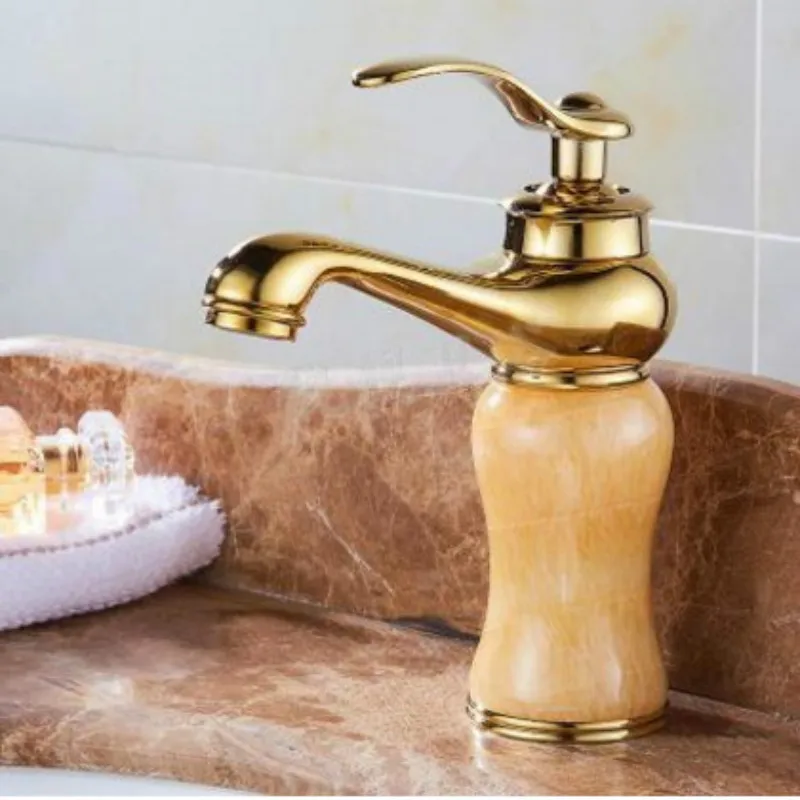 European style basin faucet golden antique jade hot and cold faucet wash basin home bathroom wash basin faucet
European style basin faucet golden antique jade hot and cold faucet wash basin home bathroom wash basin faucet