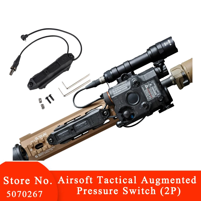 Elementchoice Wargame Augmented Flashlight PEQ 16A M3X Accessories Outdoor
Elementchoice Wargame Augmented Flashlight PEQ 16A M3X Accessories Outdoor