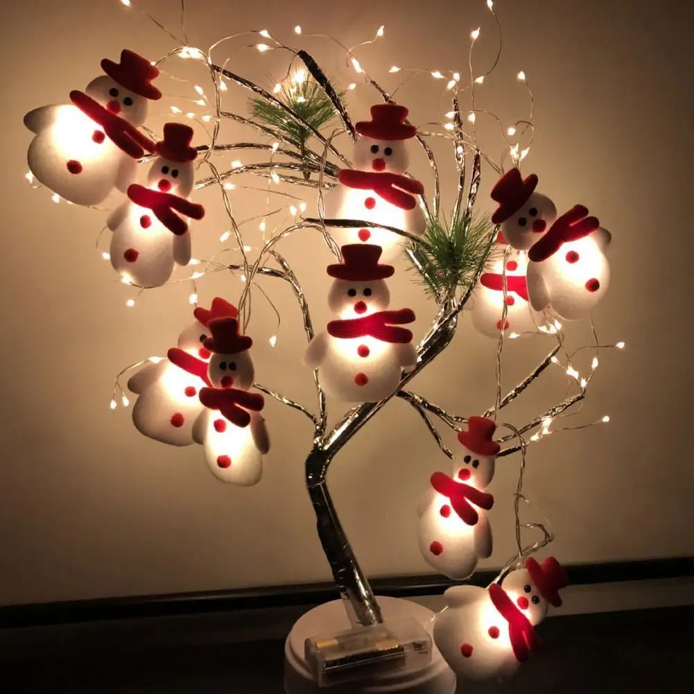 String Lamp Snowman Deer Pattern Decorative Plush Christmas Tree Fairy Lights Home Decor Christmas Supplies
String Lamp Snowman Deer Pattern Decorative Plush Christmas Tree Fairy Lights Home Decor Christmas Supplies