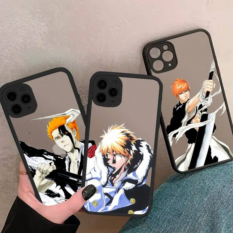 Anime Japan Bleach Kurosaki Ichigo Phone Case matte transparent For iphone 7 8 11 12 13 plus mini x xs xr pro max cover
Anime Japan Bleach Kurosaki Ichigo Phone Case matte transparent For iphone 7 8 11 12 13 plus mini x xs xr pro max cover
