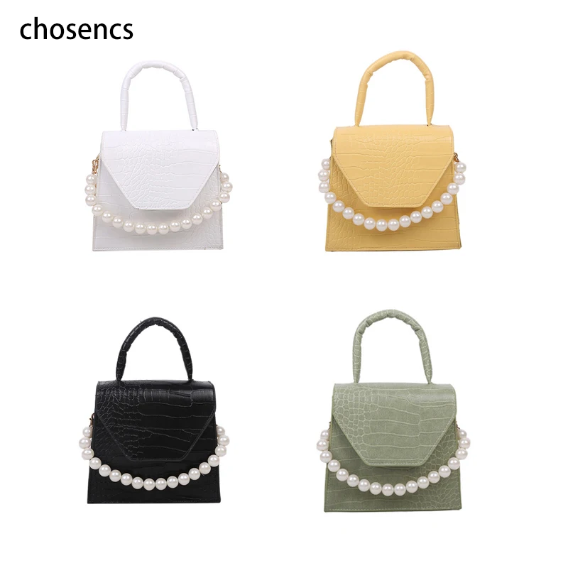 Mini Purse and Handbags Pearl Purses Luxury Designer Crossbody Bag Leather Crocodile Pattern Tote Bag Fashion Shoulder Bags PU L
Mini Purse and Handbags Pearl Purses Luxury Designer Crossbody Bag Leather Crocodile Pattern Tote Bag Fashion Shoulder Bags PU L
