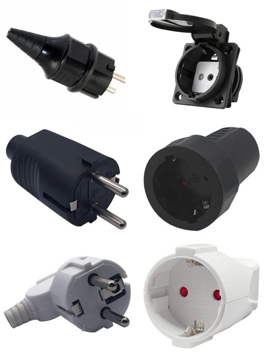 Supply Black White 16A 250V EU Germany French Korea Russia assembly plug EU power cable male female detachable wiring plug
Supply Black White 16A 250V EU Germany French Korea Russia assembly plug EU power cable male female detachable wiring plug