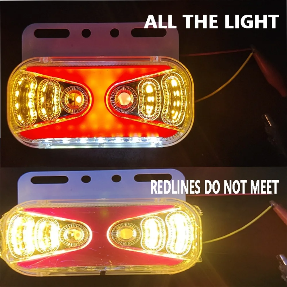 1pcs 24V LED Car Truck Side Marker Lights Car External Lights Signal Indicator Lamp Warning Tail Light For truck accessories
1pcs 24V LED Car Truck Side Marker Lights Car External Lights Signal Indicator Lamp Warning Tail Light For truck accessories